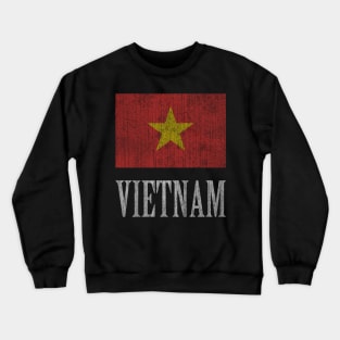 Vietnam retro flag Crewneck Sweatshirt